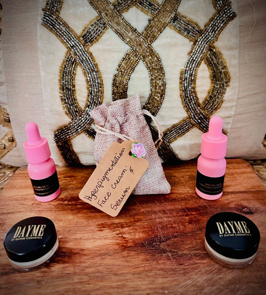 Hyperpigmentation Face Serum & Hand Cream Bundle ￼