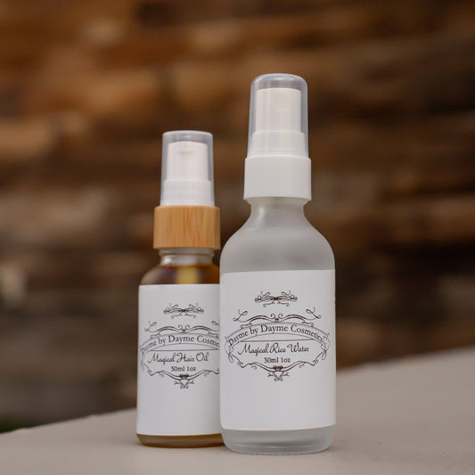 Rosemary Hair Oil and Rice Water Miracle Growth Bundle