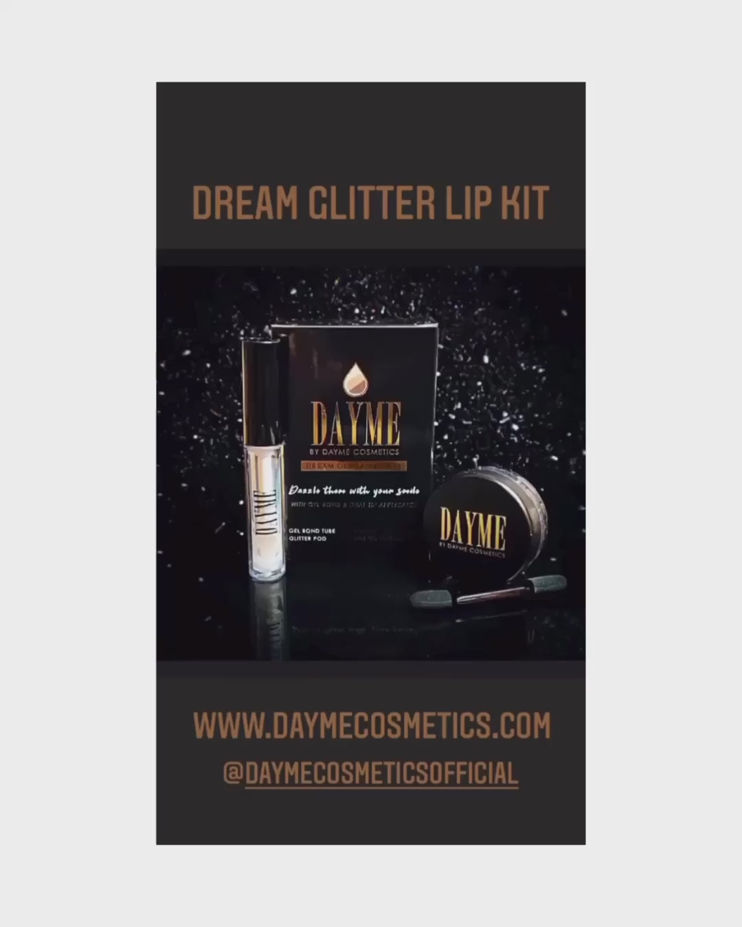 Glitter Lip Kit - Mineral Makeup